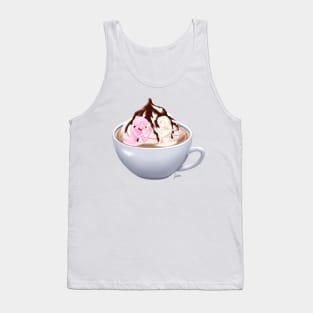 Hot Chocolate Marshmallows Tank Top